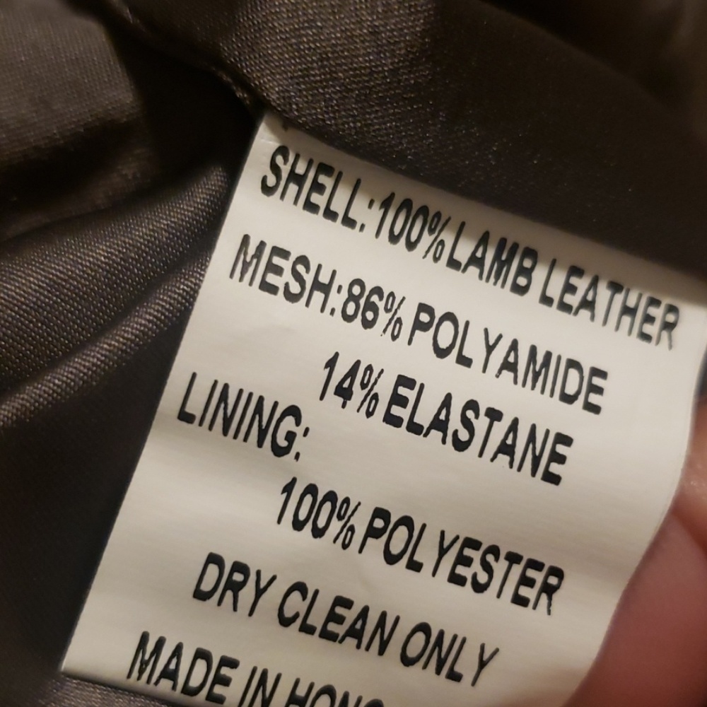Blaque Label strapless dress with lamb leather - Picture 7 of 7